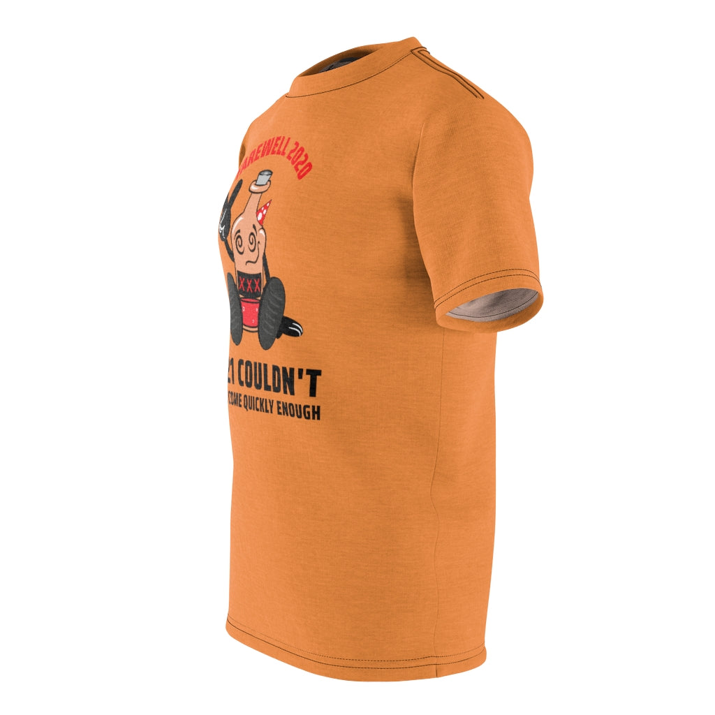 Zombie Candy 2021 New Year Commemorative No Flag Unisex AOP Cut & Sew Tee