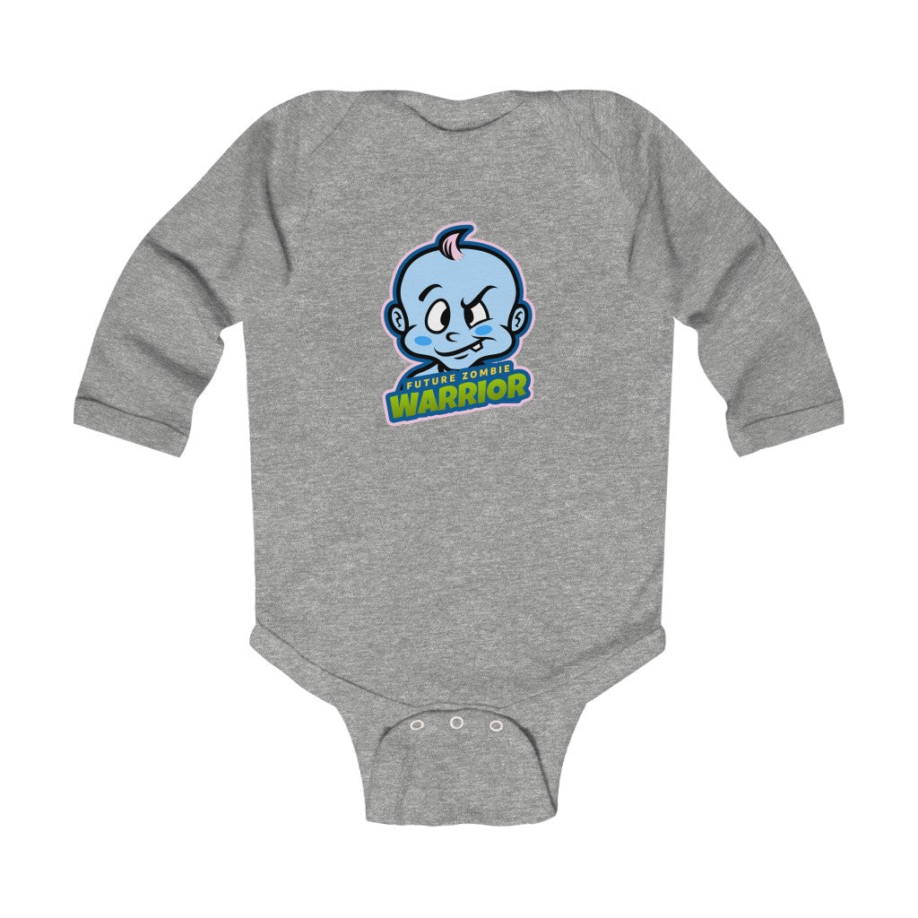 Future Zombie Warrior Infant Long Sleeve Bodysuit (007)