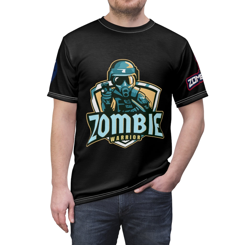 Zombie Warrior Unisex AOP Cut & Sew Tee (008)