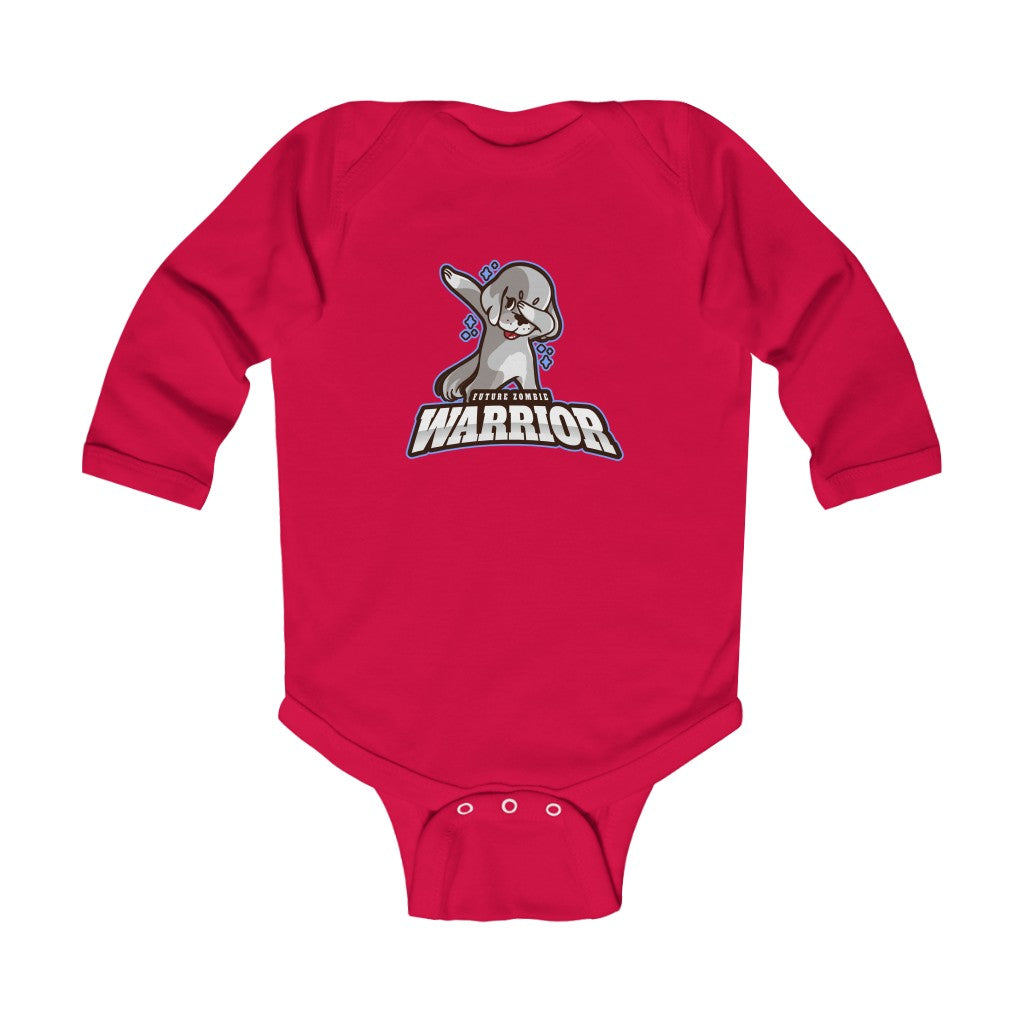 Future Zombie Warrior Infant Long Sleeve Bodysuit (003)