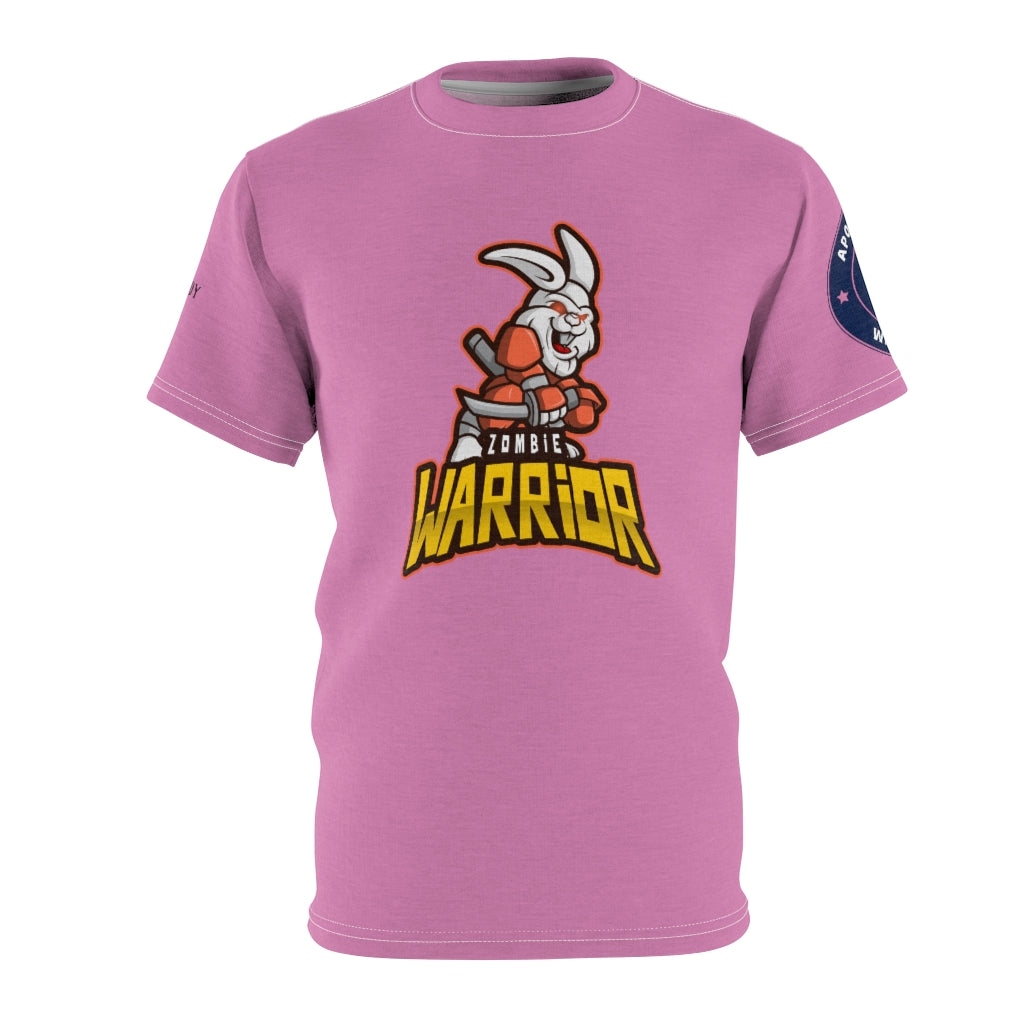 3002.001p Warrior Bunny Unisex AOP Cut & Sew Tee