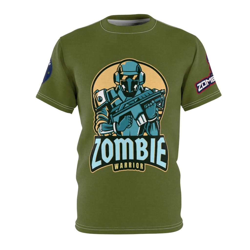 Zombie Warrior Unisex AOP Cut & Sew Tee (006)