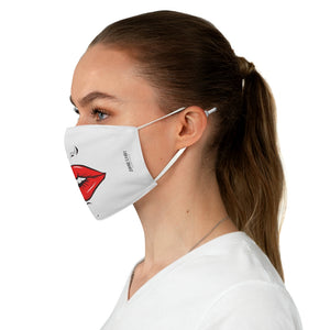 ZC White Fabric Face Mask 002