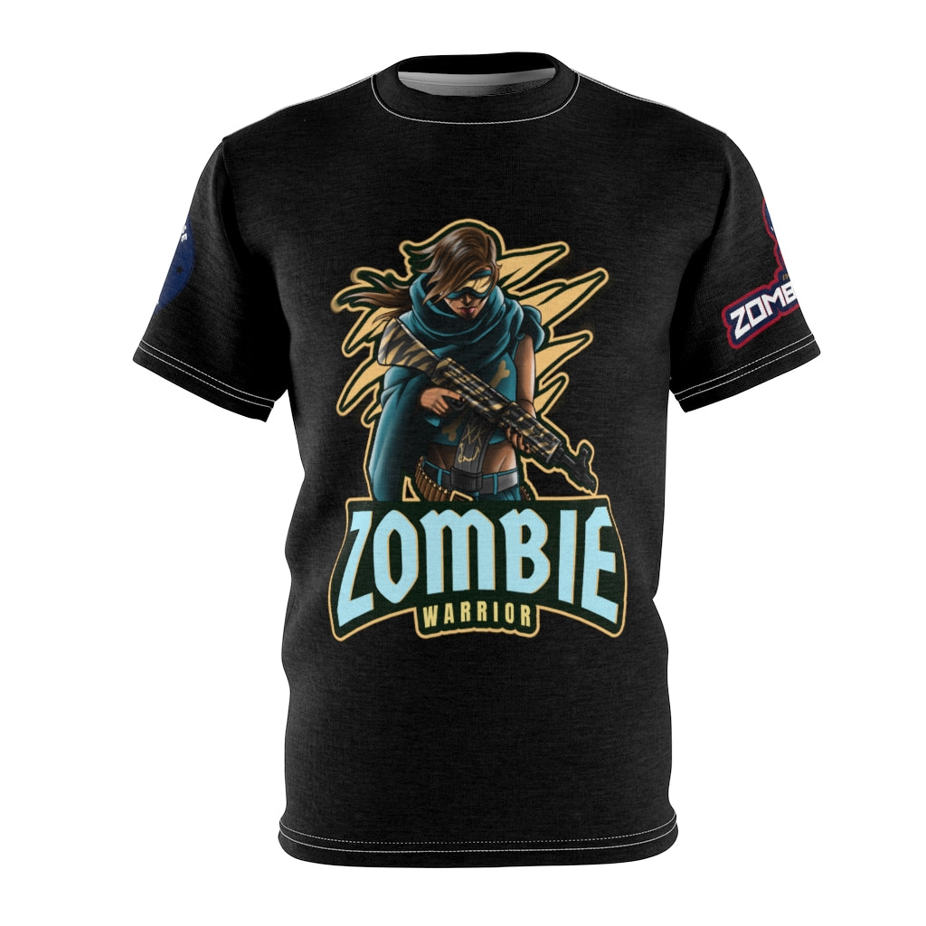 1005.001 Zombie Warrior Unisex AOP Cut & Sew Tee