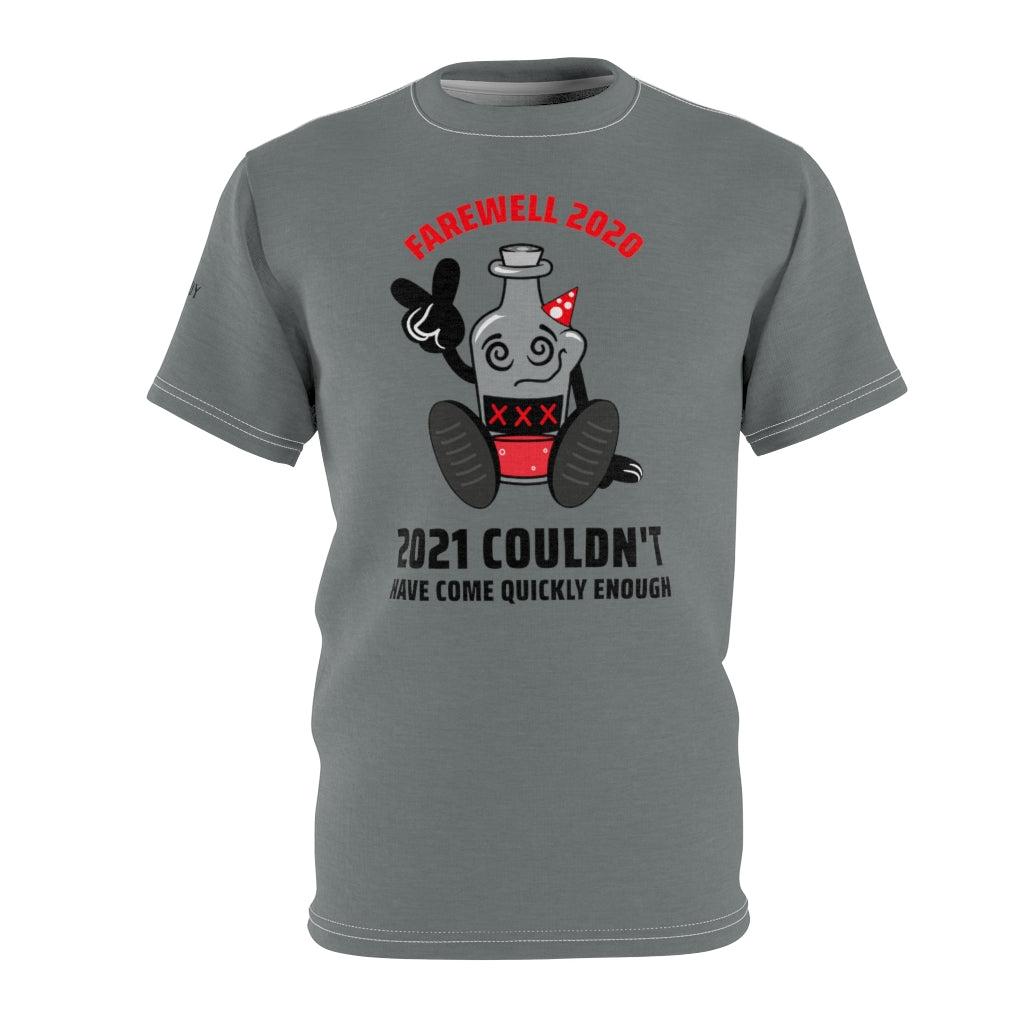 Zombie Candy 2021 New Year Commemorative No Flag Unisex AOP Cut & Sew Tee