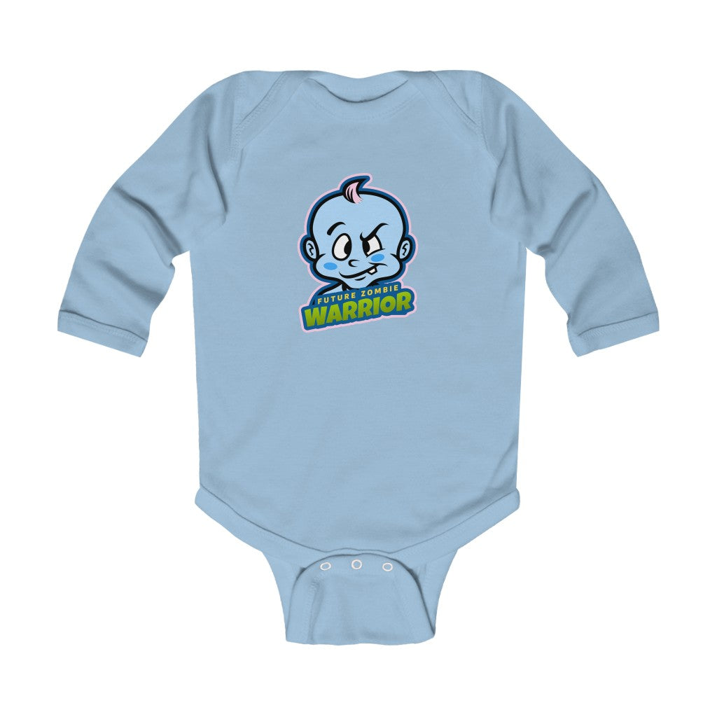 Future Zombie Warrior Infant Long Sleeve Bodysuit (007)