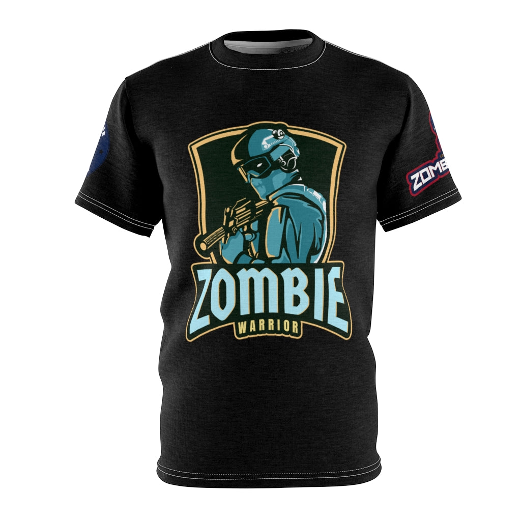 1004.001 Zombie Warrior Unisex AOP Cut & Sew Tee