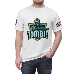 1003.001w Zombie Warrior Unisex AOP Cut & Sew Tee