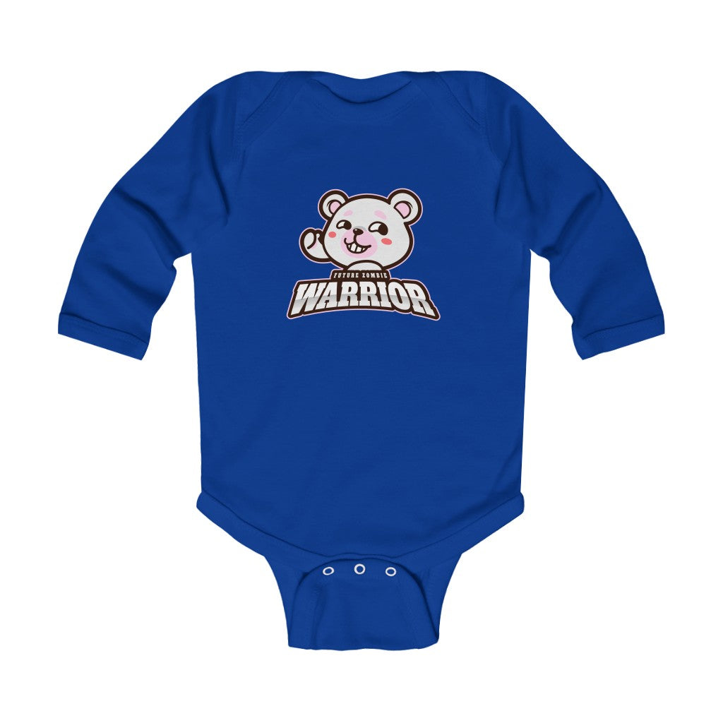 Future Zombie Warrior Infant Long Sleeve Bodysuit (004)