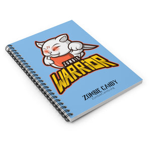 3004.001lb Warrior Bunny Spiral Ruled Line Notebook