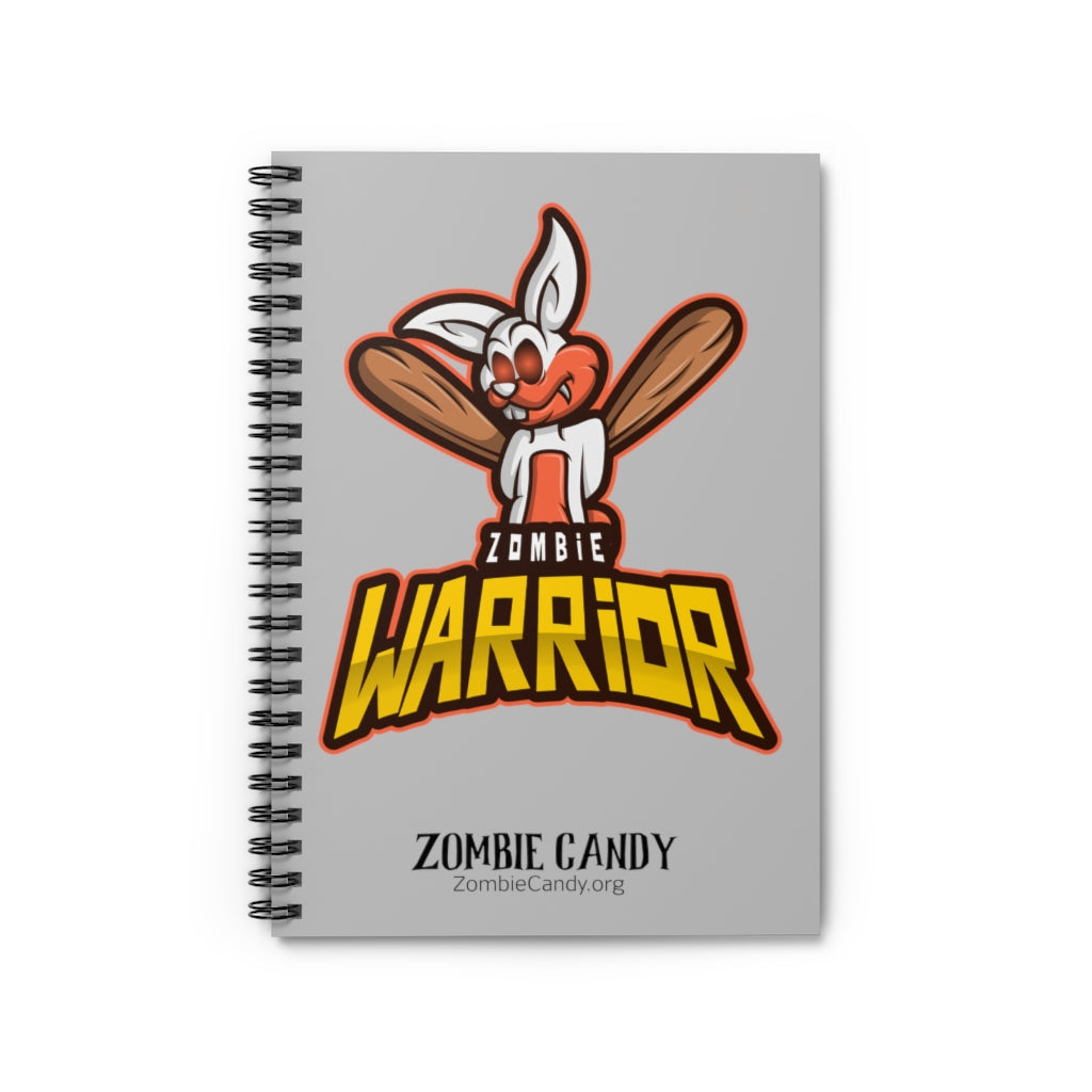 3005.001sv Warrior Bunny Spiral Ruled Line Notebook