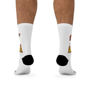 Warrior Bunny Socks (001ab)