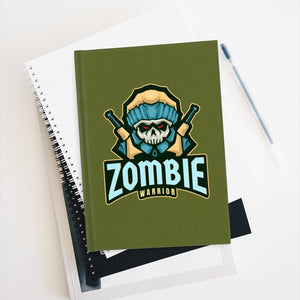 Zombie Warrior Journal - Ruled Line (013)