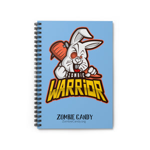 3001.001lb Warrior Bunny Spiral Ruled Line Notebook