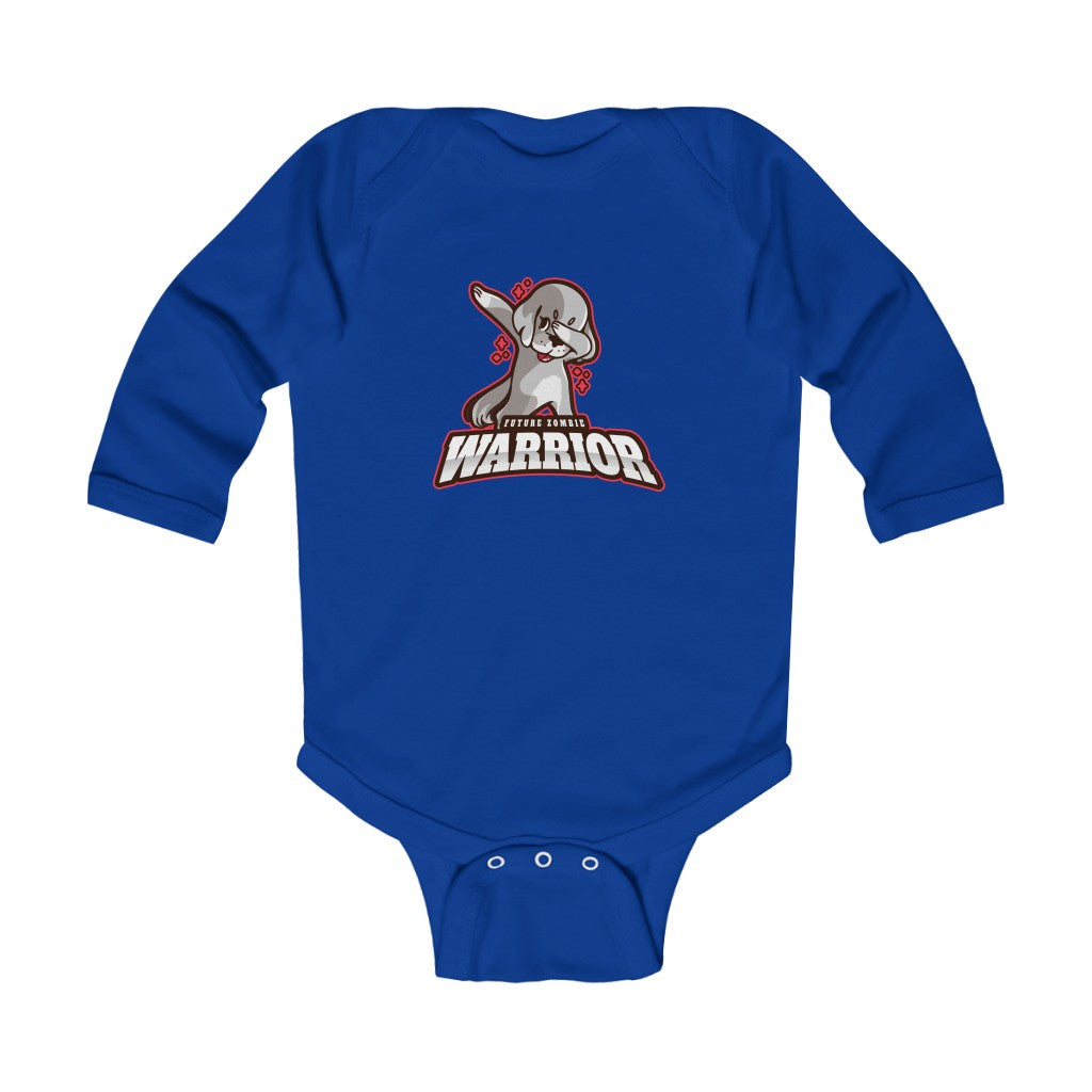 Future Zombie Warrior Infant Long Sleeve Bodysuit (003)