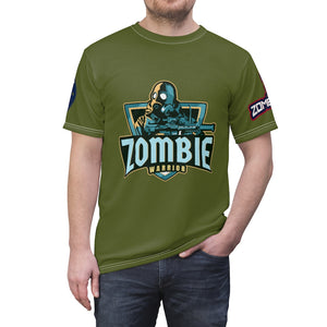 1003.001od Zombie Warrior Unisex AOP Cut & Sew Tee