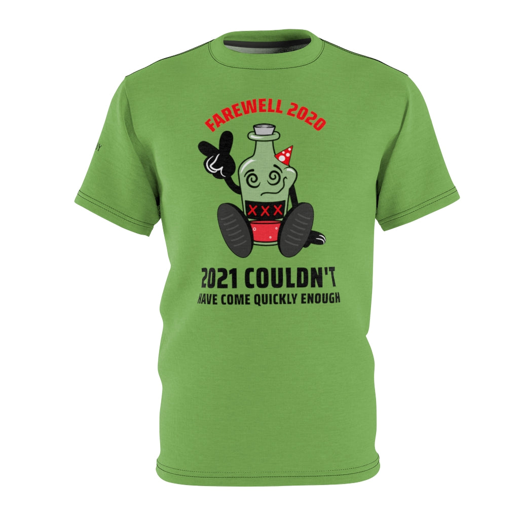 Zombie Candy 2021 New Year Commemorative No Flag Unisex AOP Cut & Sew Tee